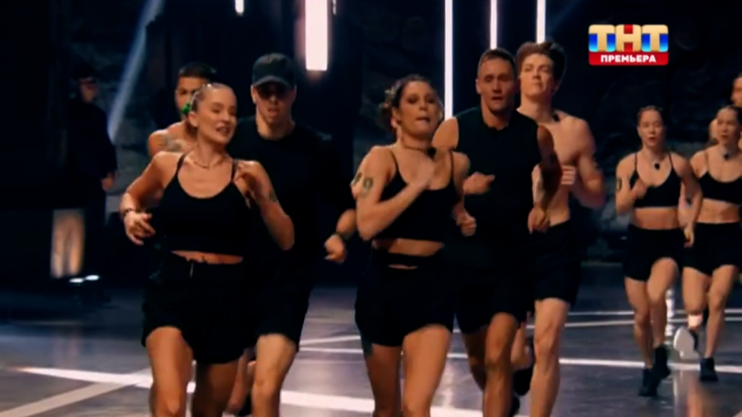 Кадр из шоу «Титаны. Битва сезонов»