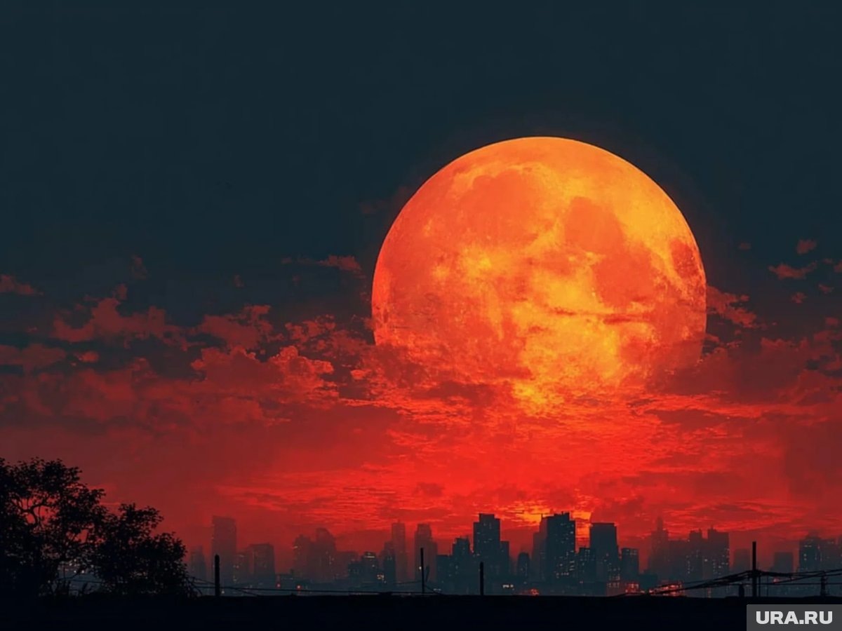    Кровавой Луной называют полное затмение спутника Земли