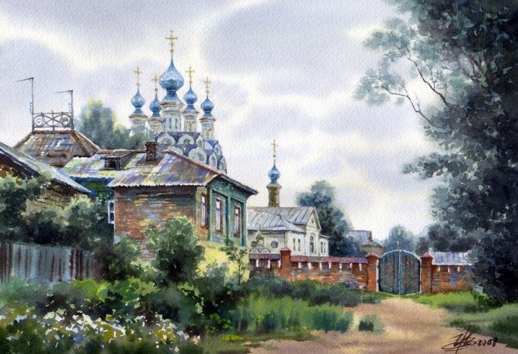 Муром,. Источник изображения: Сайт: www.ivleva.com.ru https://vk.com/ivleva_art  