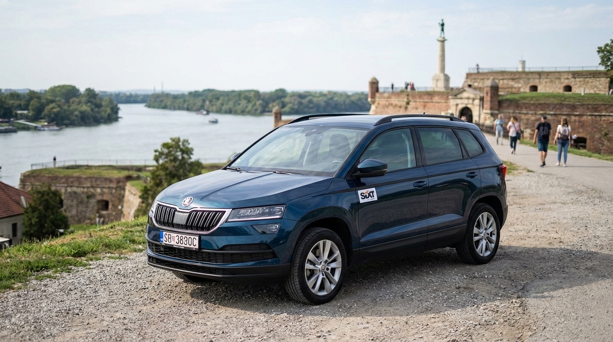 Автомобиль из проката в Сербии