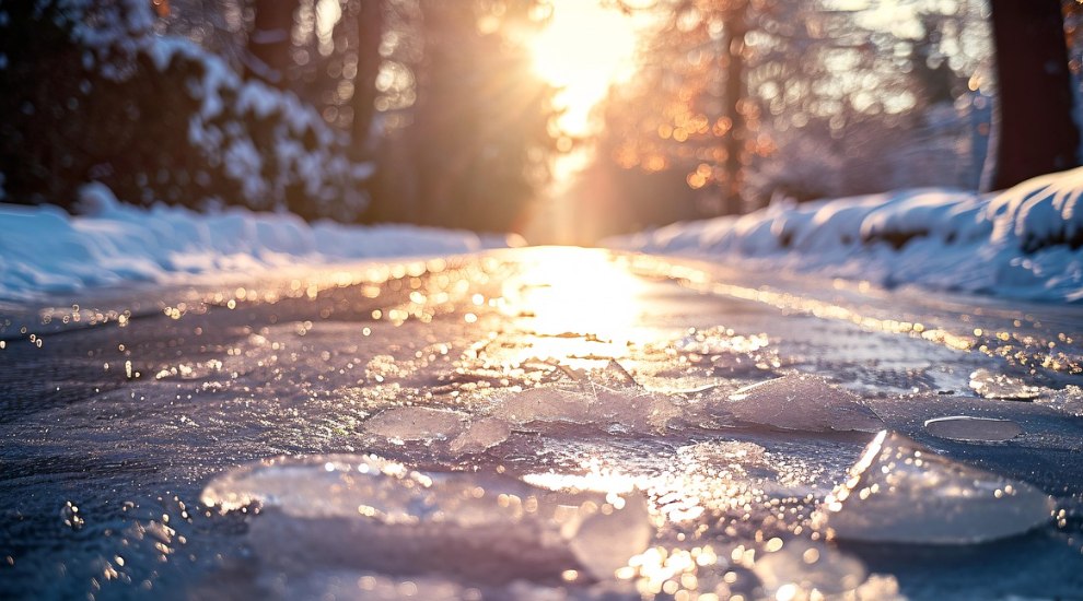 Скользкий лёд