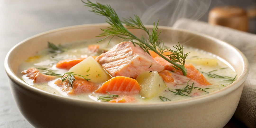 Северная сливочная уха: карельская лохикейтто с ароматом озёр