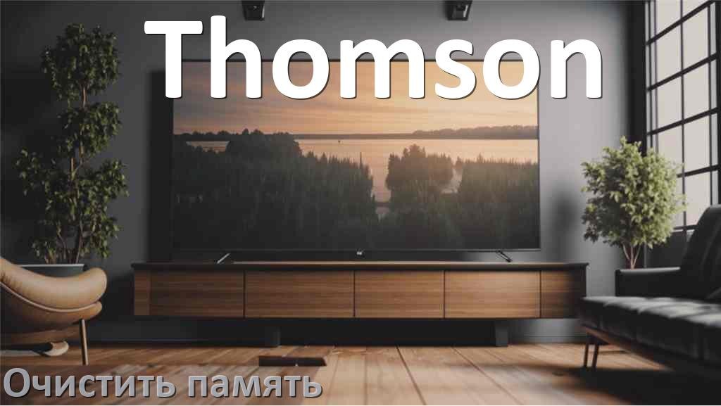
Как очистить память в смарт телевизоре Thomson увеличить место