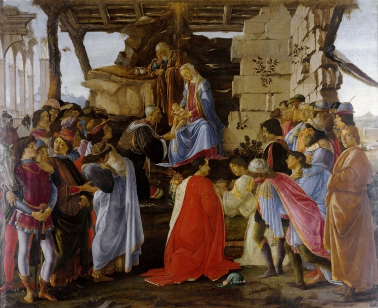  Сандро Боттичелли «Поклонение волхов», 1475