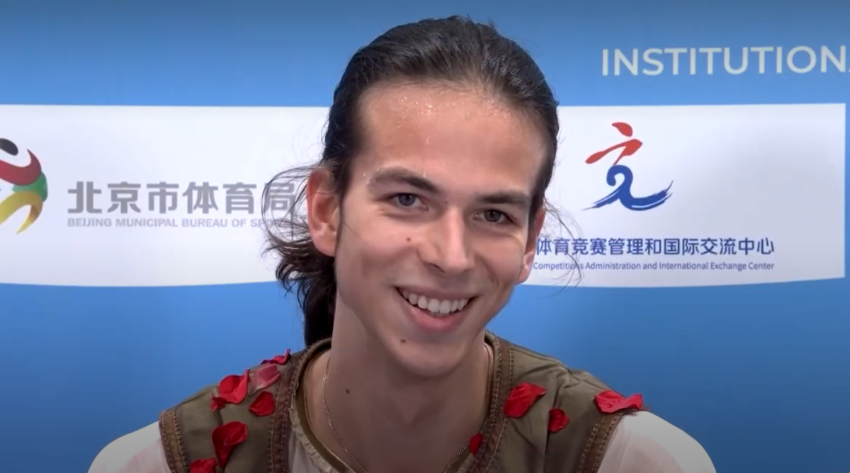     Фото: скриншот из видео выступления