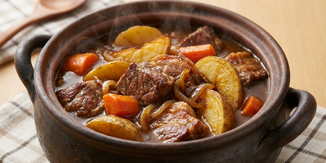 Карельское жаркое — томлёное мясо из печи с северным характером