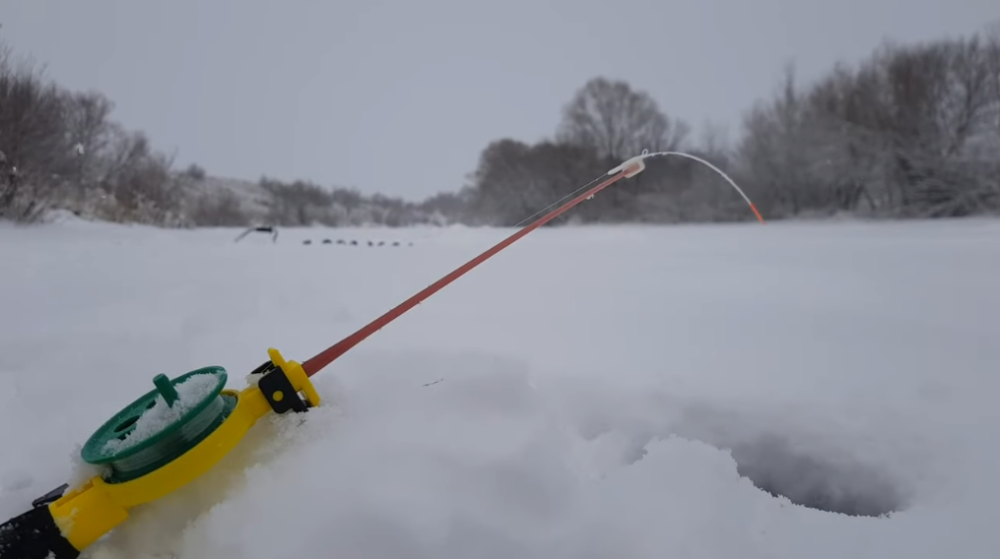 Ловля на зимнию донку