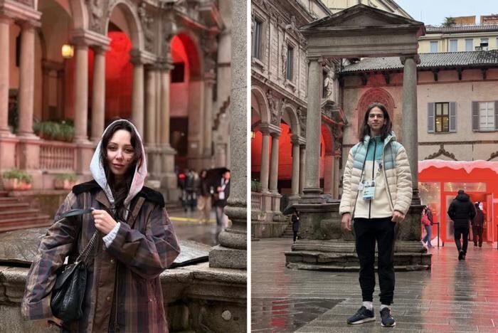 Елизавета Туктамышева и Пётр Гуменник. Обложка © Instagram (признан экстремистской организацией и запрещён на территории Российской Федерации)/ liza_tuktik, petr_og