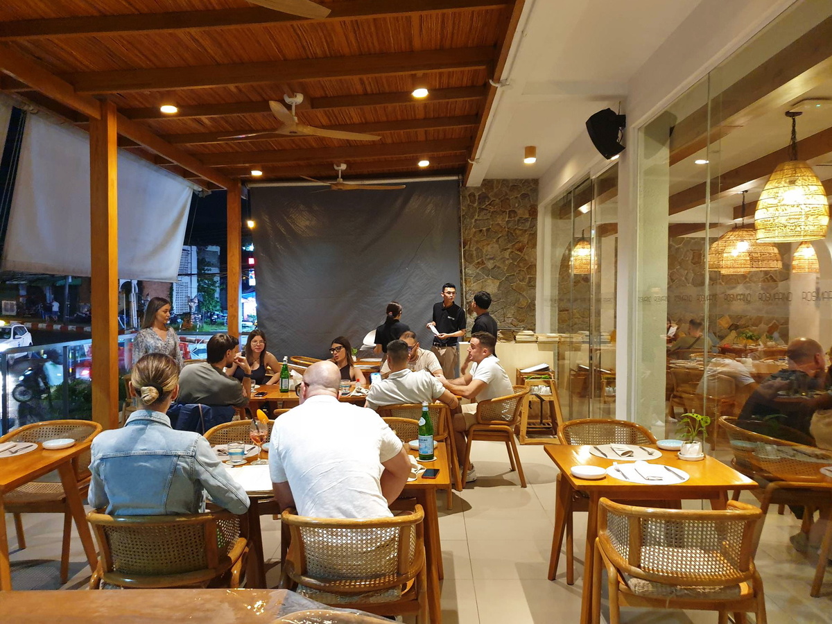 Веранда итальянского ресторана Rosmarino