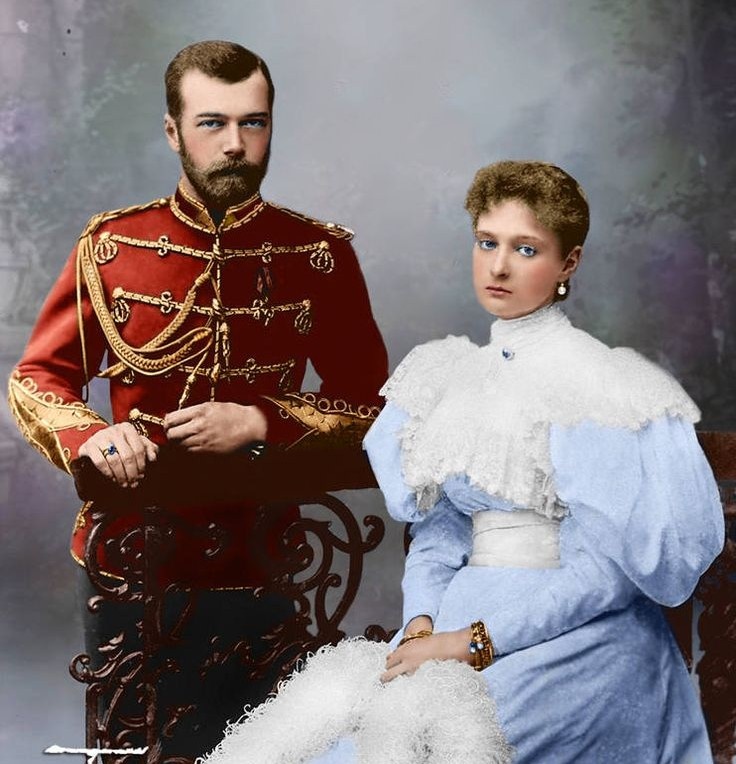 Николай II  и Александра Федоровна
