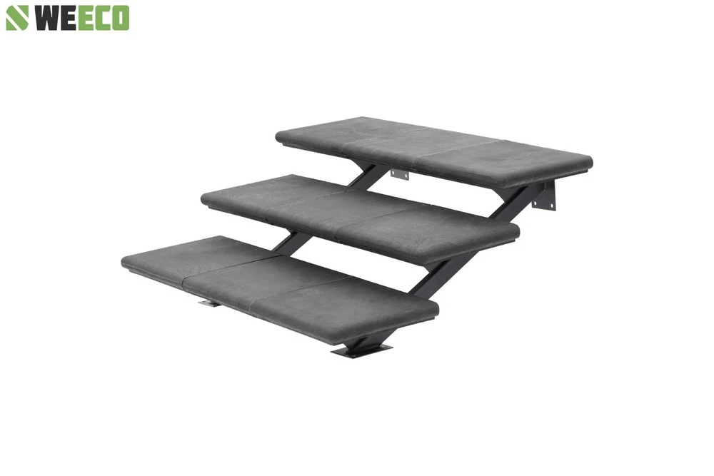 Лестница для крыльца 3 ступени от WeEco, цвет серый