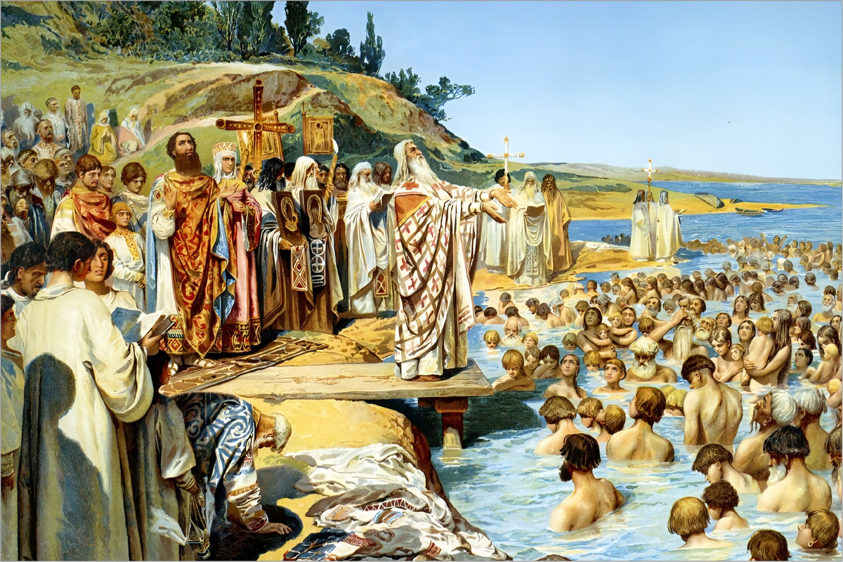 988 год. Крещение Руси