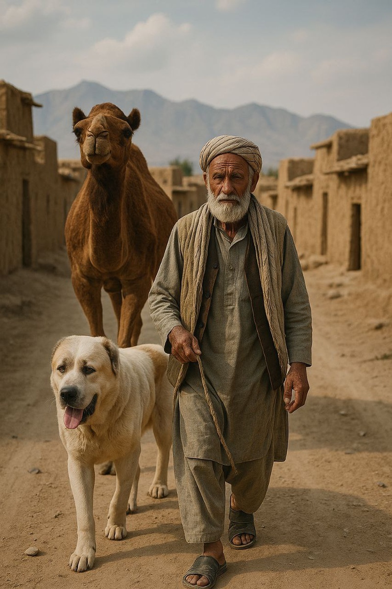 Мы выходим на рассвете. И видим их. А что нам надо, да ничего не надо. Будни Афганистана. Мы помним тебя Афган. Картинка создана ии по описанию автора. 