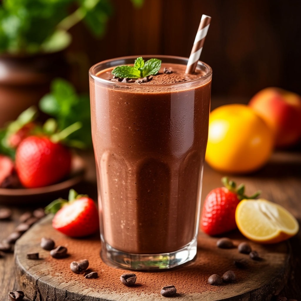 Шоколадно-протеиновый