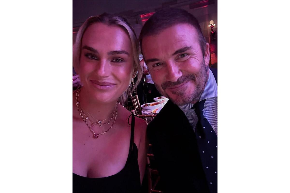 arynasabalenka / Instagram (входит в корпорацию Meta, признана экстремистской и запрещена в России)📷Арина Соболенко и Дэвид Бекхэм