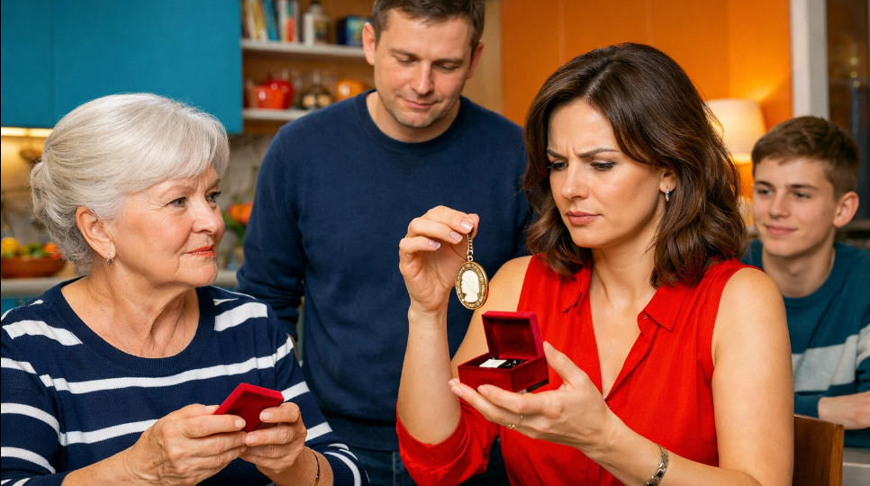 Мать мужа подарила невестке прабабушкину камею, а через неделю выкупила ее обратно