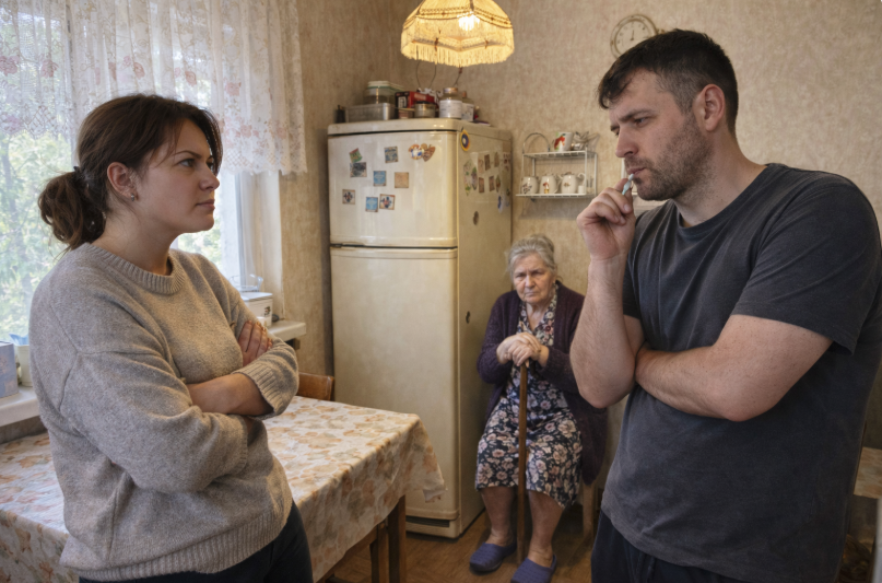 Мой муж решил сдать мать в пансионат и продать её квартиру ради беременной подружки — но мать вызвала нотариуса