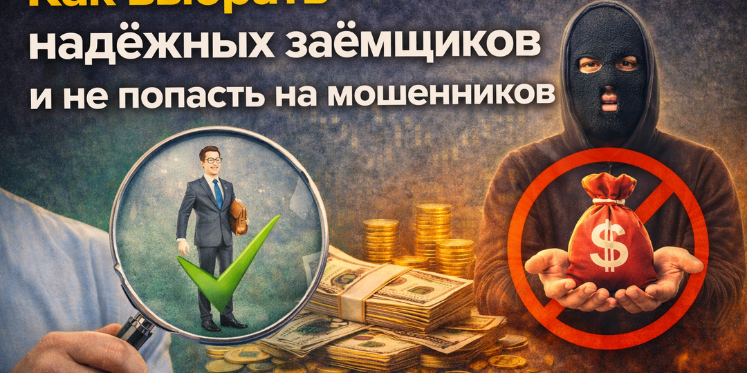 Как выбрать надёжных заёмщиков и не попасть на мошенников