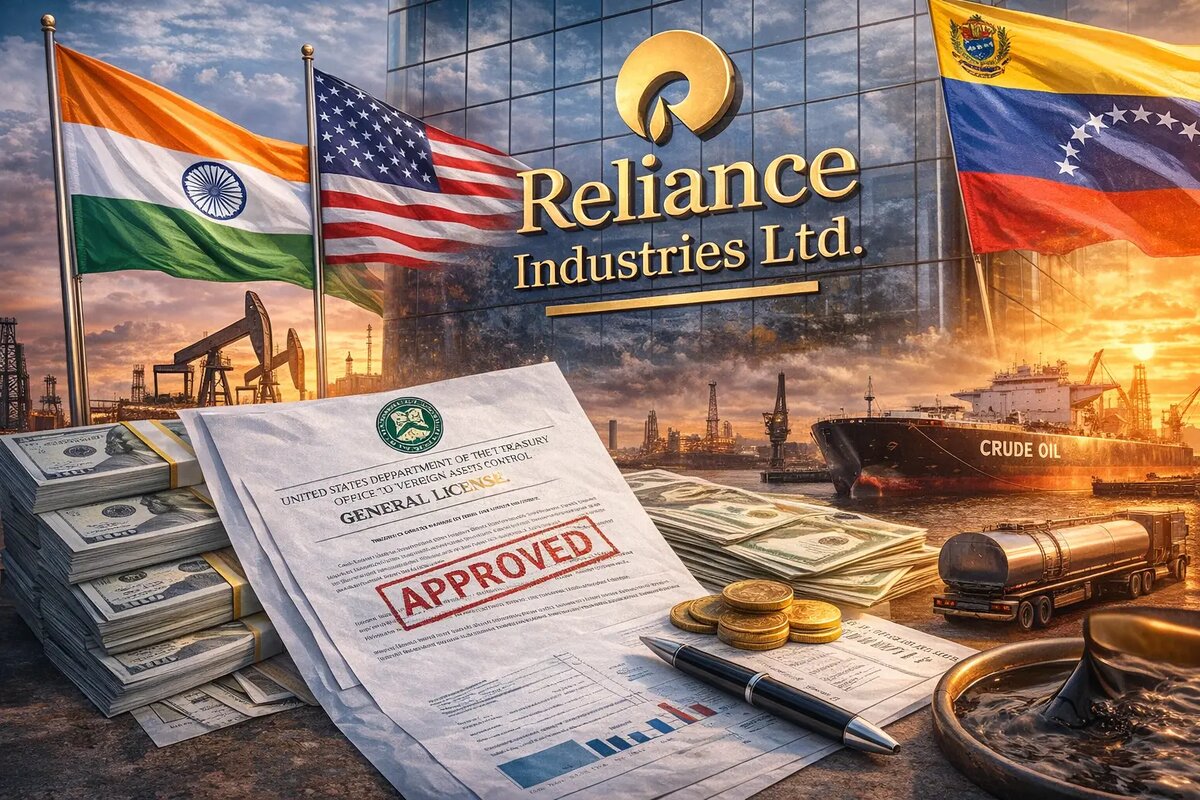 Reliance открывает канал: США разрешили закупки нефти Венесуэлы