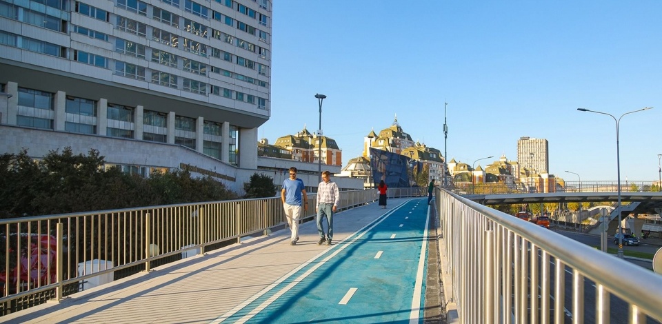     Сергей Собянин: велопешеходный мост свяжет Живописную улицу и Щукинский полуостров