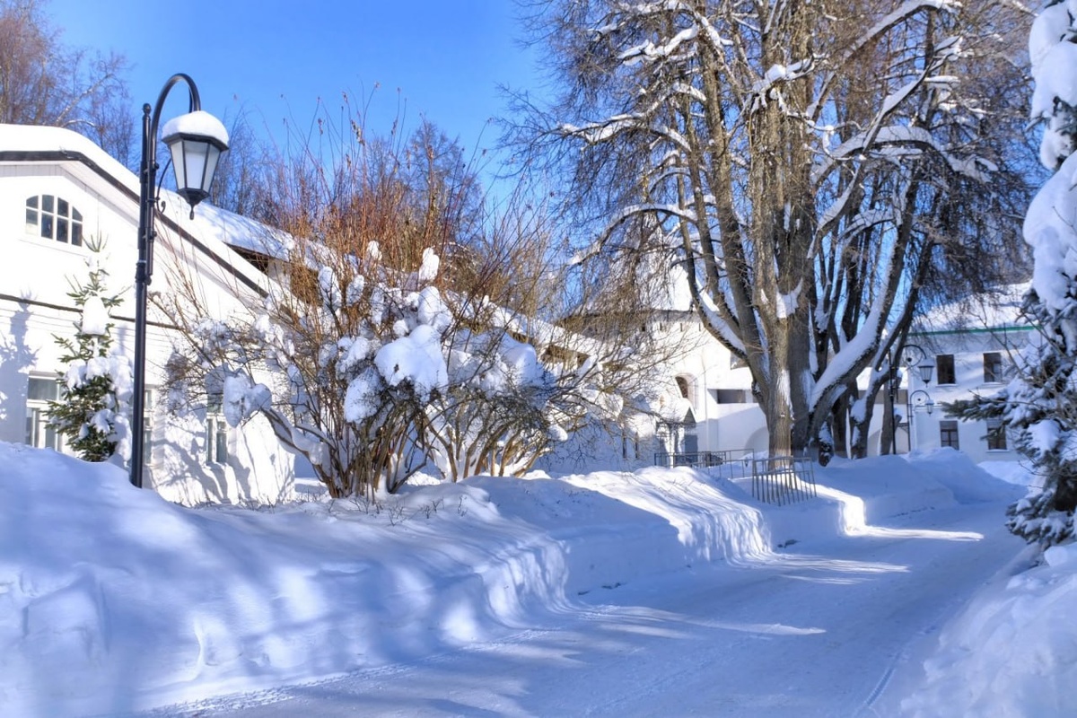 На территории Саввино-Сторожевского монастыря