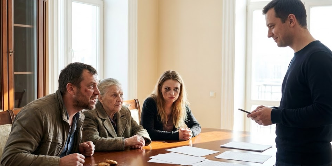 — Двухкомнатную — сестре, однушку — брату! — решил семейный совет. Я спокойно вызвал охрану и аннулировал их права на мою помощь.