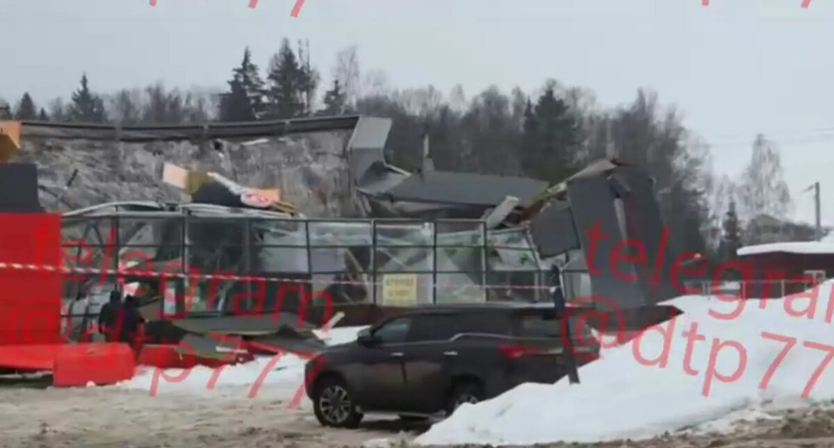    Бабаиха. Фото: стоп-кадр видео из телеграм-канала «ДТП и ЧП Москва и МО»