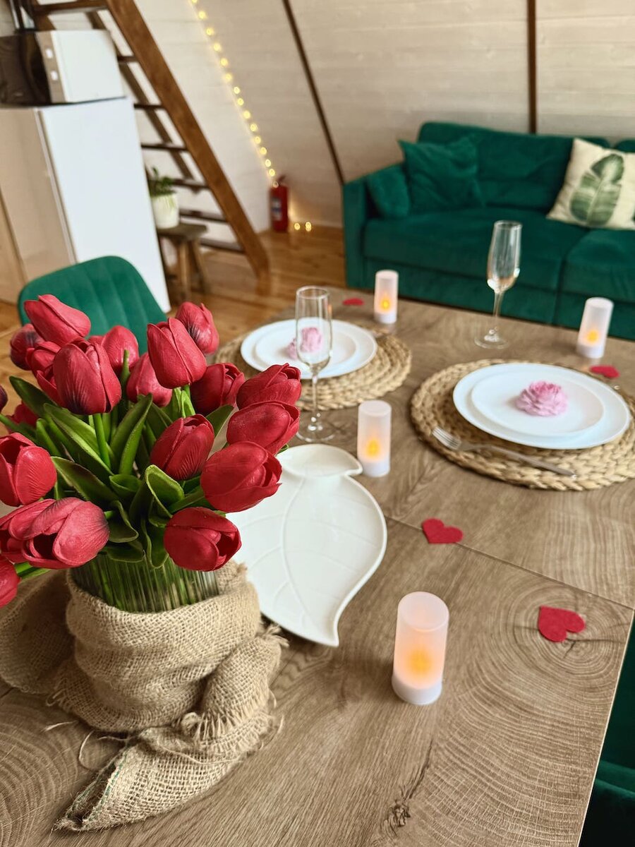 A-frame домик Aframe Happy в весеннем Подмосковье — идеальное место для отдыха 8 марта