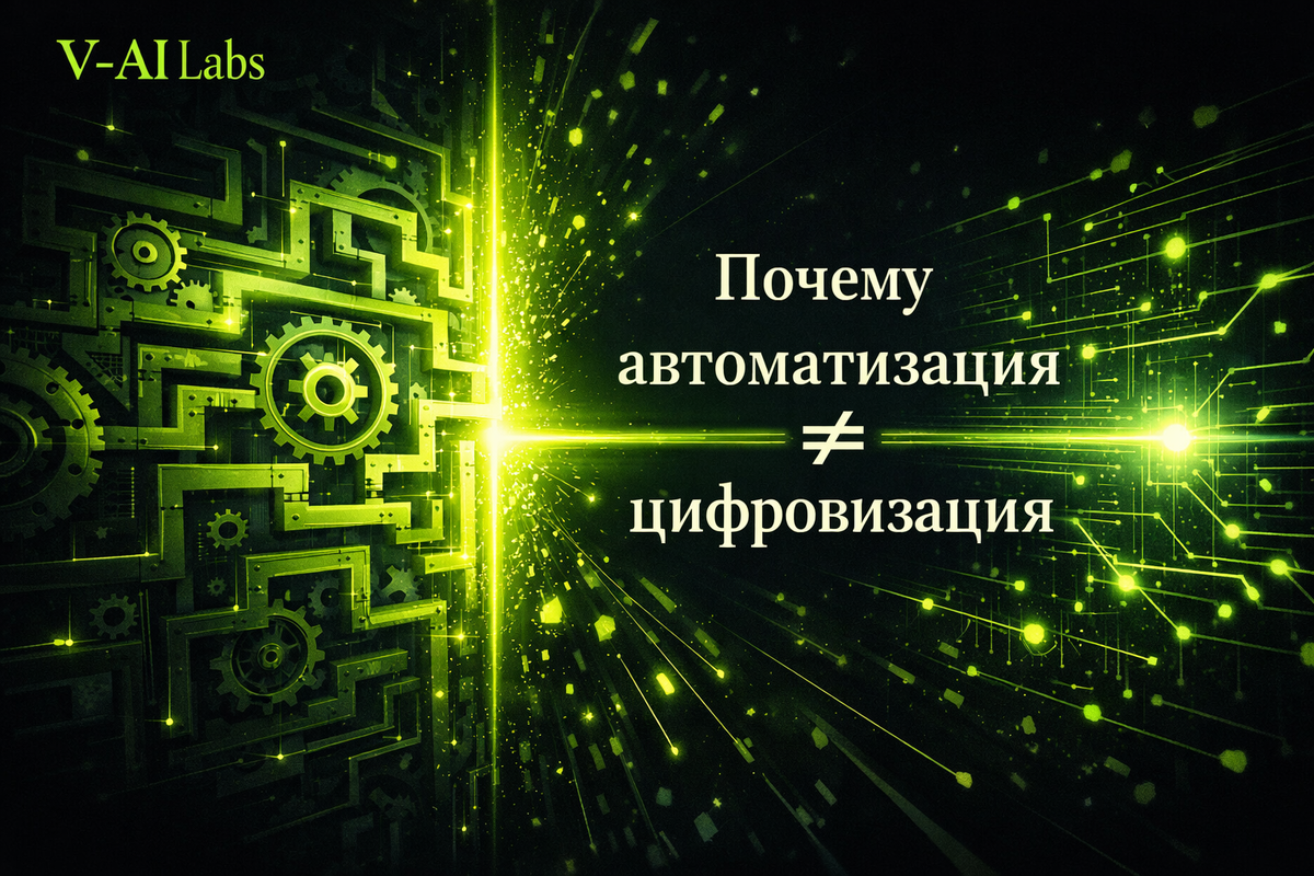    Почему автоматизация ≠ цифровизация в малом бизнесе