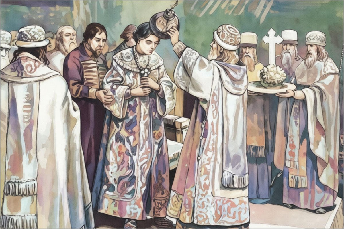 1547 год - венчание на царство