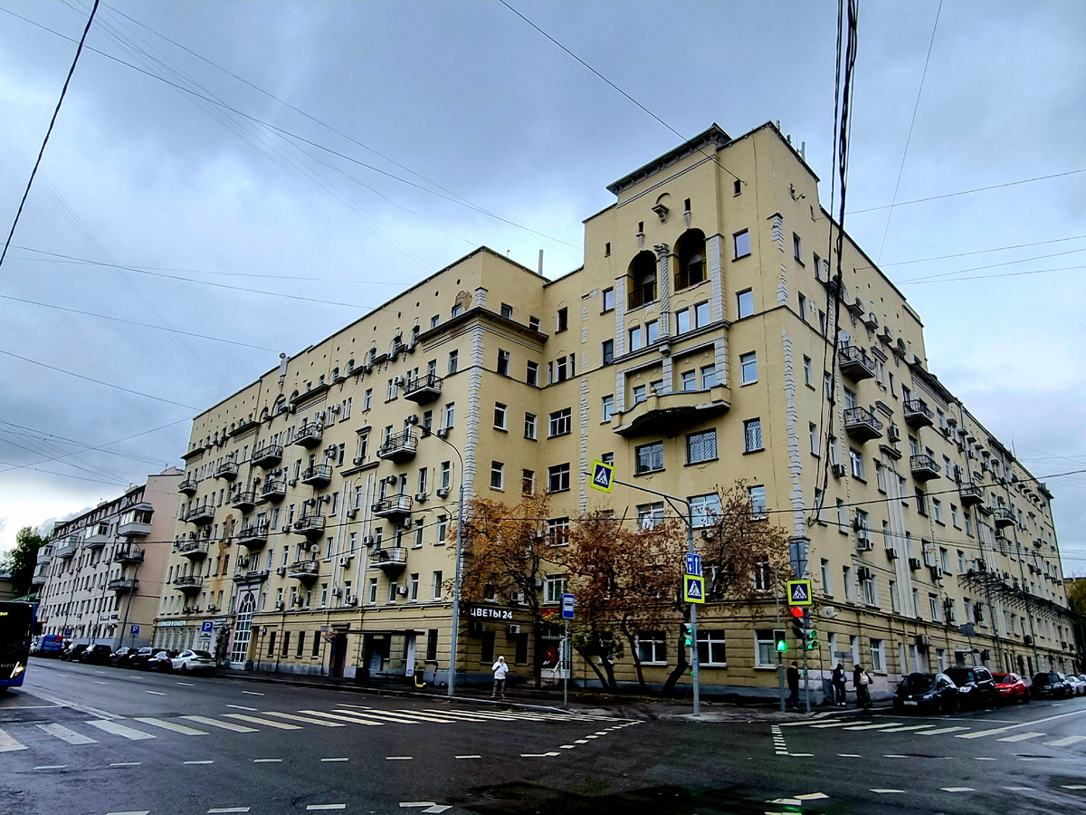 ул.Воронцовская. В этом доме был ЗАГС. Фото автора статьи.