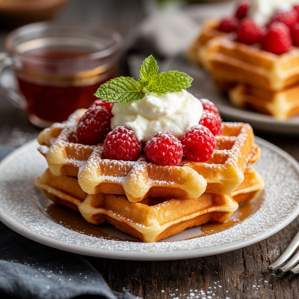 Творожные вафли с протеином