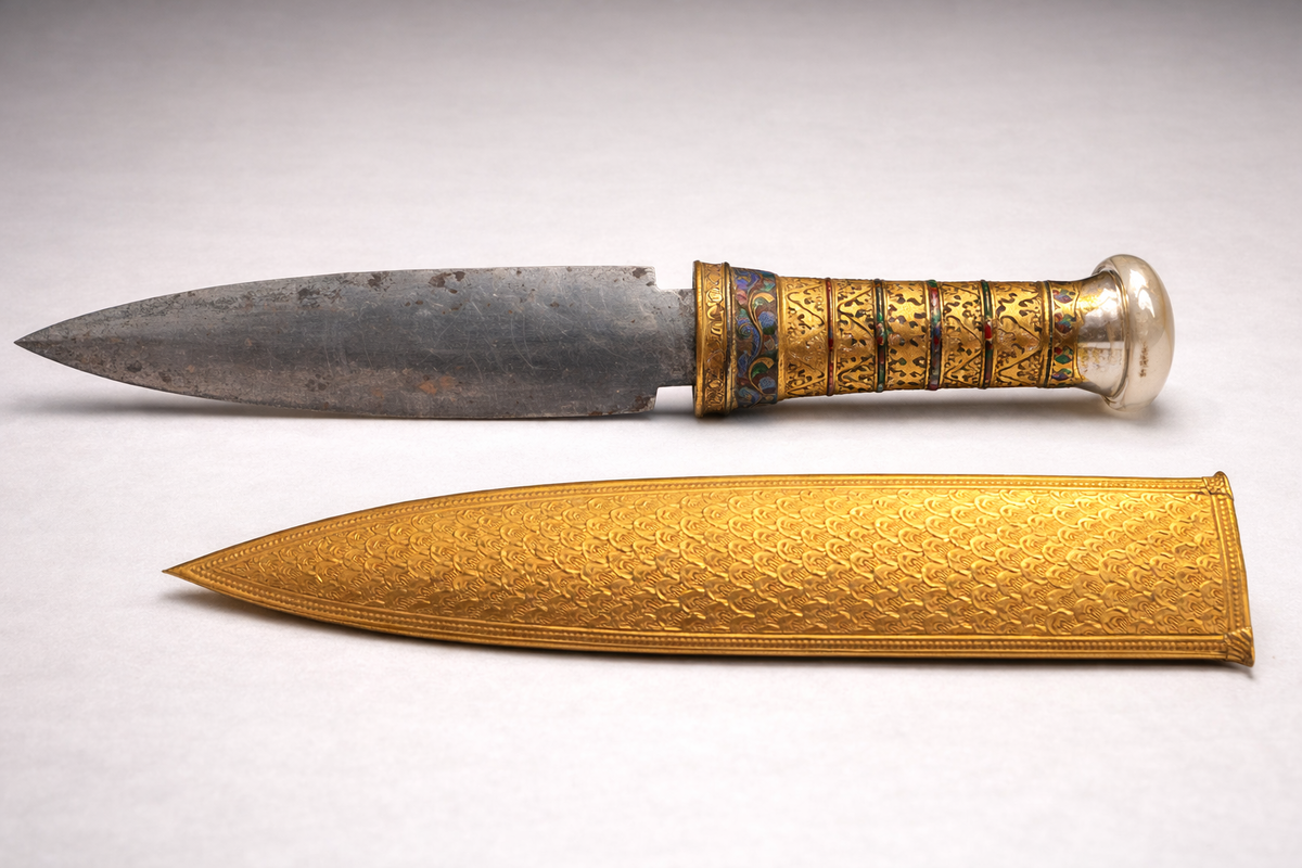 Кинжал фараона Тутанхамона