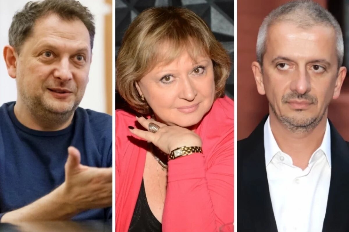    Евгений Писарев, Татьяна Бронзова, Константин Богомолов.