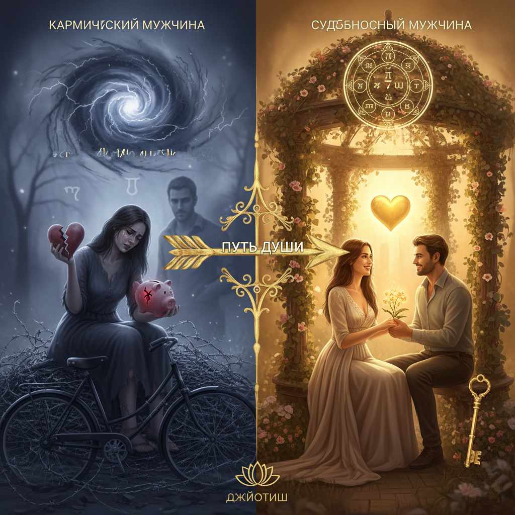 Как отличить Кармического мужчину от Судьбоносного? Боль, слезы и почему так все снова