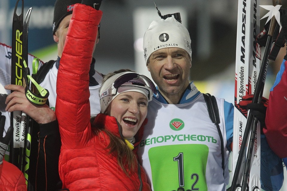    Дарья Домрачева рассказала, как она с Уле-Эйнаром Бьорндаленом воспитывает дочь Ксению. Фото носит иллюстративный характер. Павел МАРТИНЧИК