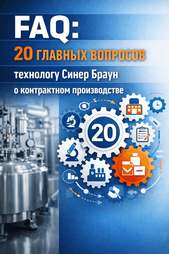    Вся правда о контрактном производстве: 20 ответов технолога, как запустить свой бренд бытовой химии за 7 дней без переплат SYNERBRAUN