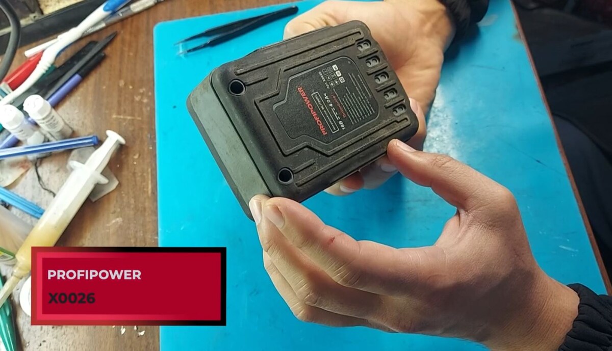 Аккумулятор от шуруповёрта PROFIPOWER X0026.