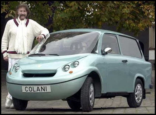 Colani-Trabant 601 Universal. Комплект включал в себя наклонное лобовое стекло, встроенные фары и закругленный капот, придававшие Trabant Colani  футуристический аэродинамический вид.