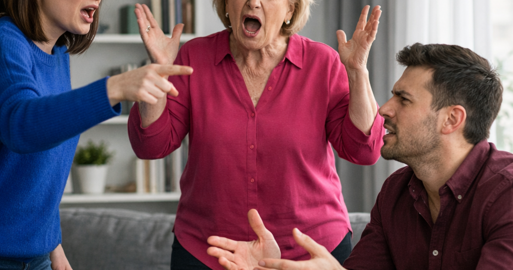 Либо ты остановишь свою маму, либо я остановлю наш брак. Она уже планирует, где будет стоять её кровать в нашей квартире