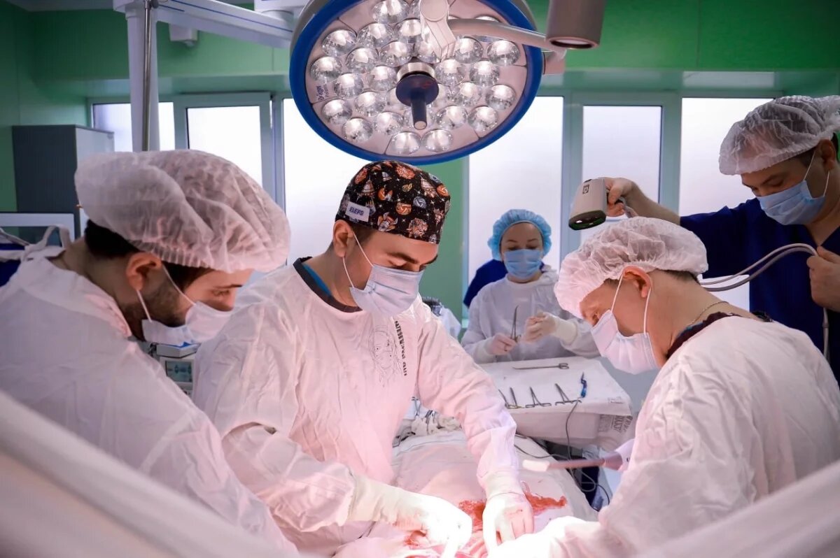    В Краснодаре у младенца удалили гигантскую полуторакилограммовую опухоль