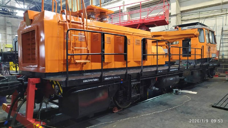Автомотриса АДМ после капремонта на Ивано-Франковском локомотиворемонтном заводе. Источник: Ивано-Франковский ЛРЗ