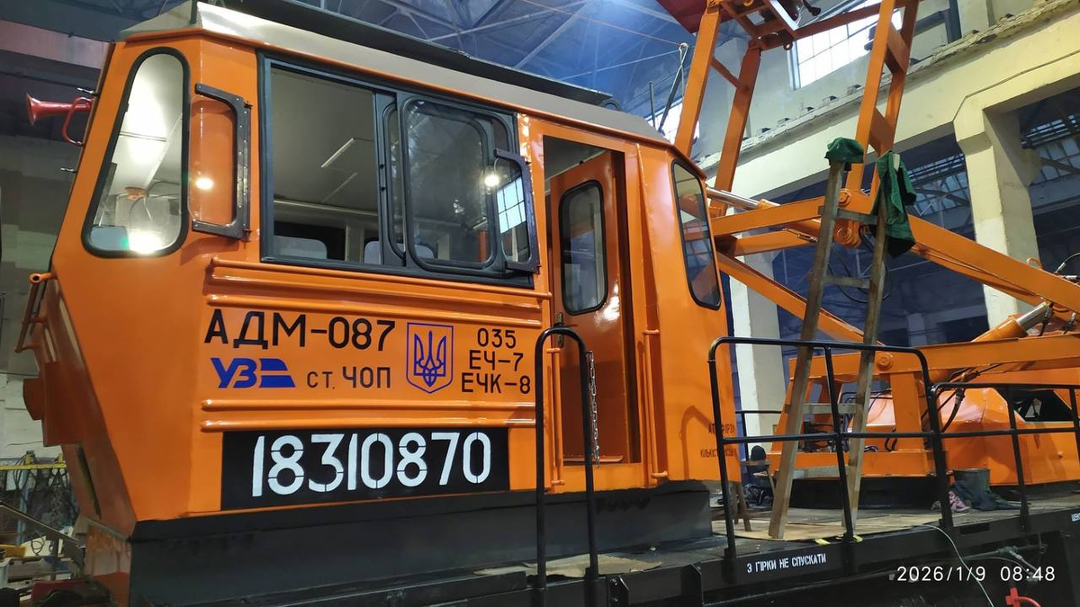 Автомотриса АДМ после капремонта по заказу «Укрзализныця». Источник: Ивано-Франковский ЛРЗ