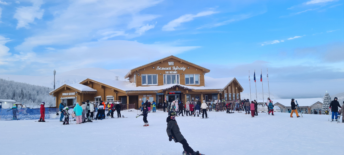 Большой Вудъярд, Хибины