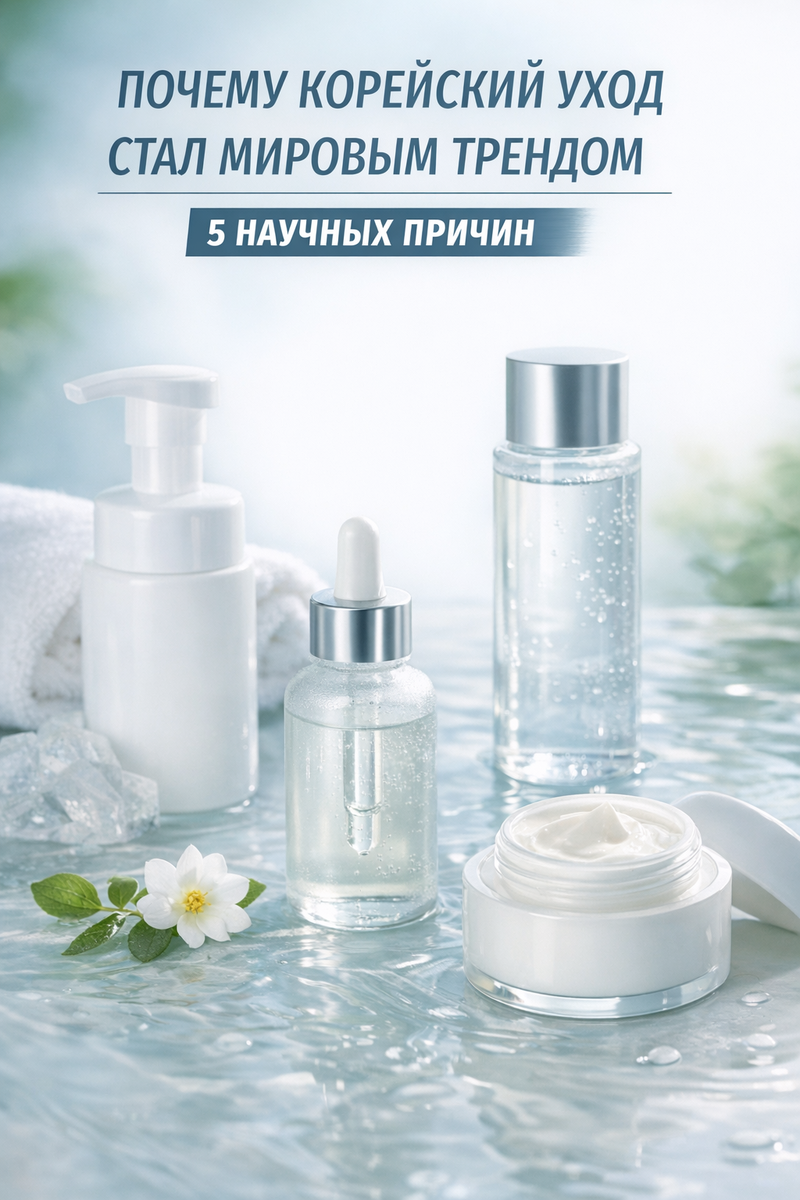 Почему корейский уход стал мировым трендом: 5 научных причин