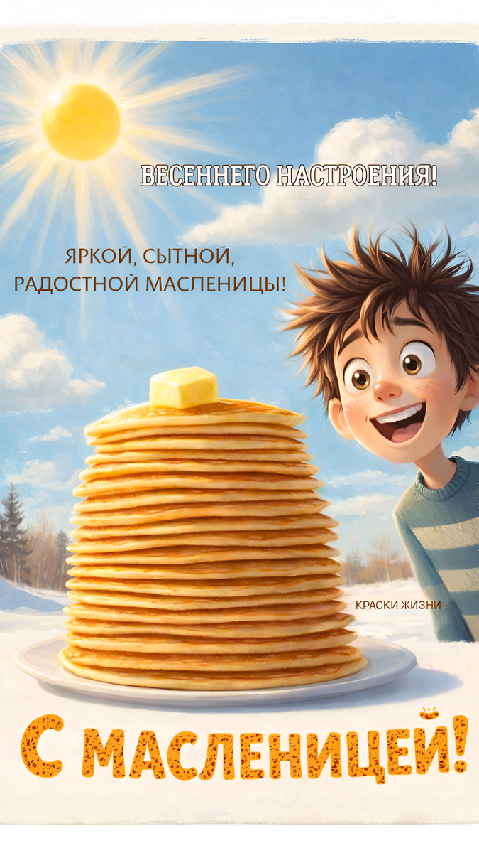 С Масленицей!