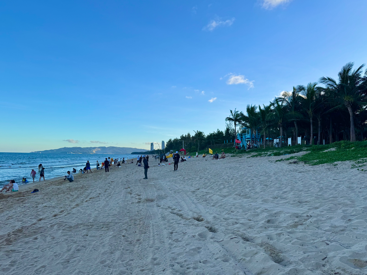 Пляж Хайтан Бей у отеля Atlantis Sanya