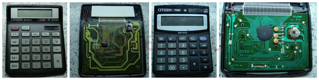 Установка на калькулятор солнечной панели