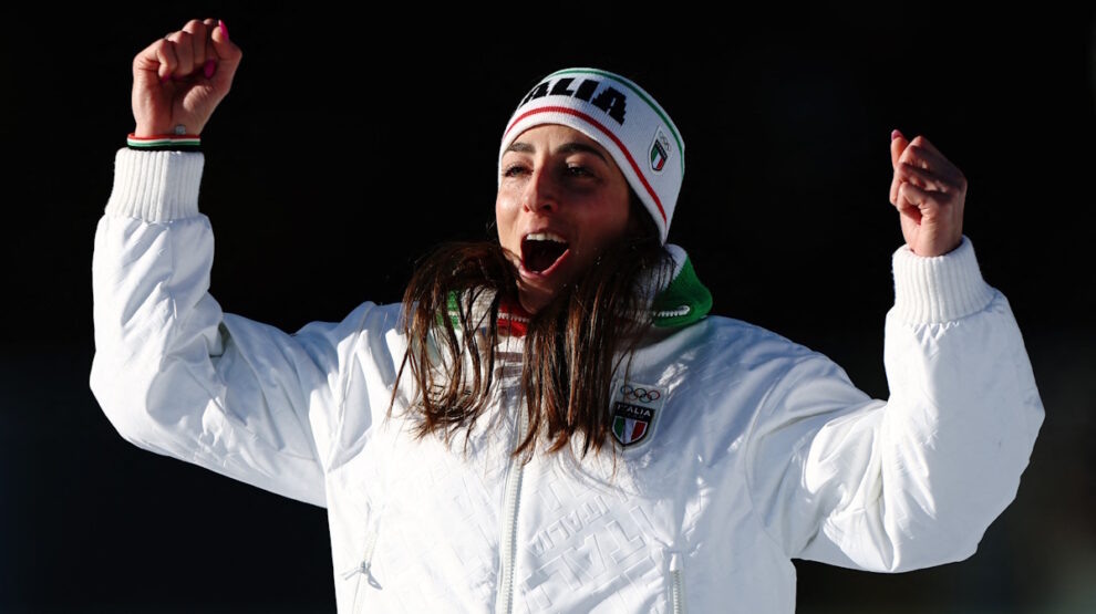    Лиза Витоцци на Олимпиаде-2026. Фото: REUTERS
