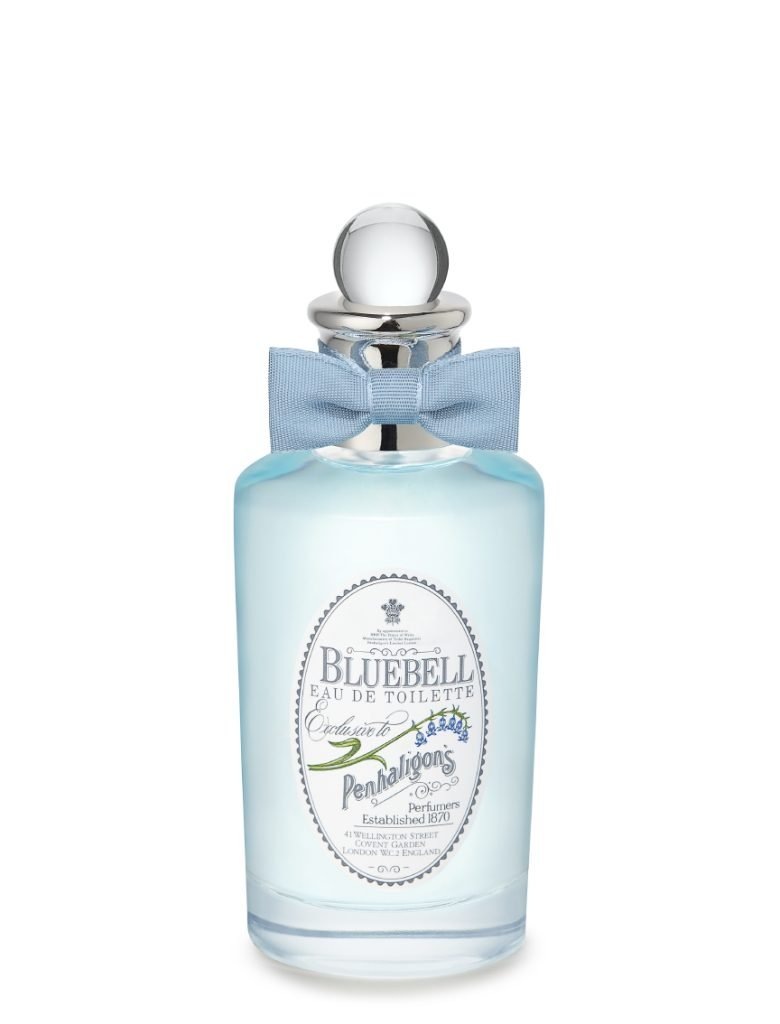 Bluebell от  Penhaligon's - женский парфюм 1978 года выпуска. Название в переводе с английского означает "колокольчик". Аромат Bluebell вошёл в историю не только как шедевр британской парфюмерии, но и как фаворит влиятельных женщин: от Маргарет Тэтчер до принцессы Дианы и Кейт Мосс. Сейчас парфюм уже снят с производства. 